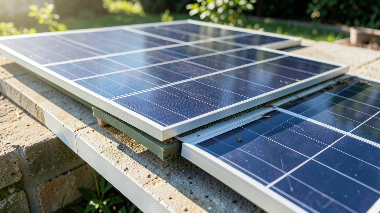 panneau photovoltaique perovskite montrant le fonctionnement détaillé et la technologie tandem silicium-pérovskite