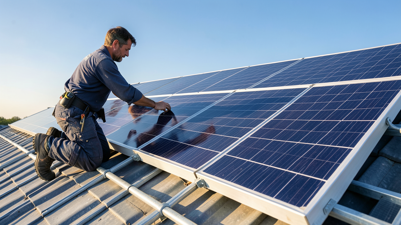 panneau photovoltaïque prix m2 installation solaire 2026 coût au mètre carré