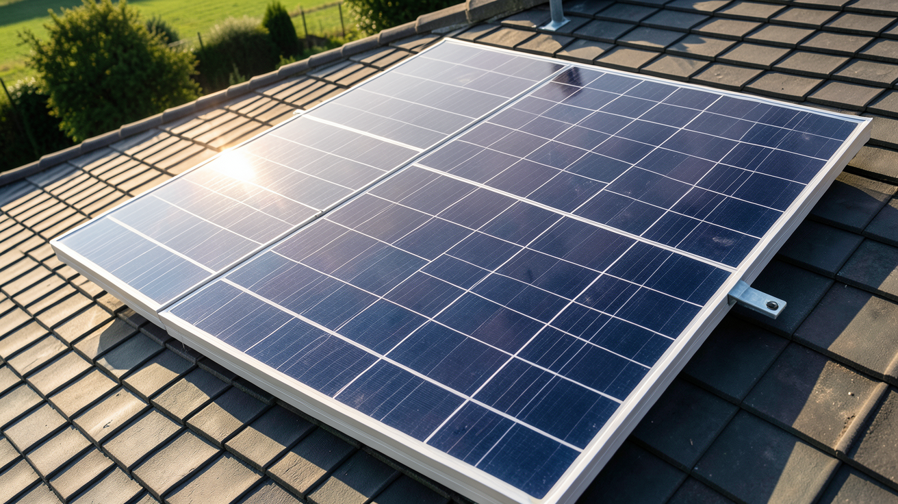 panneau photovoltaïque puissance au m2 illustrant la surface nécessaire pour couvrir les besoins énergétiques