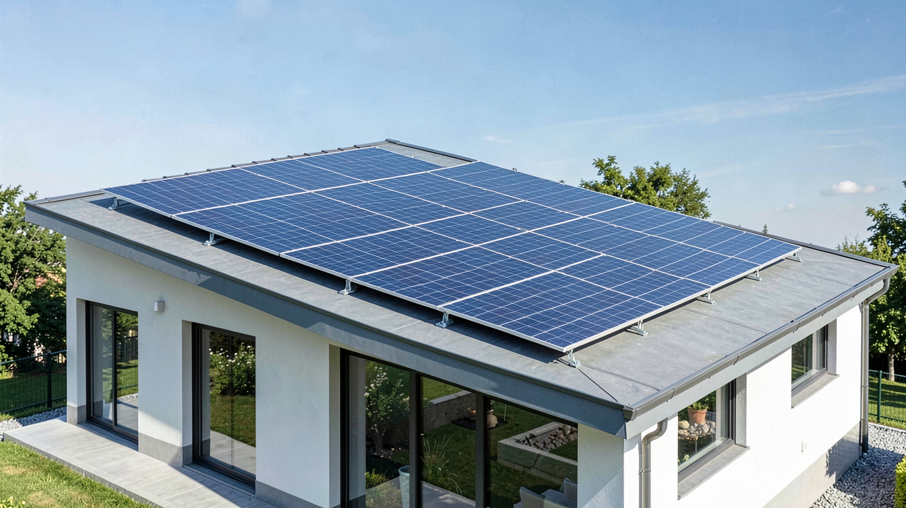 panneau photovoltaique tesla pour maison solaire