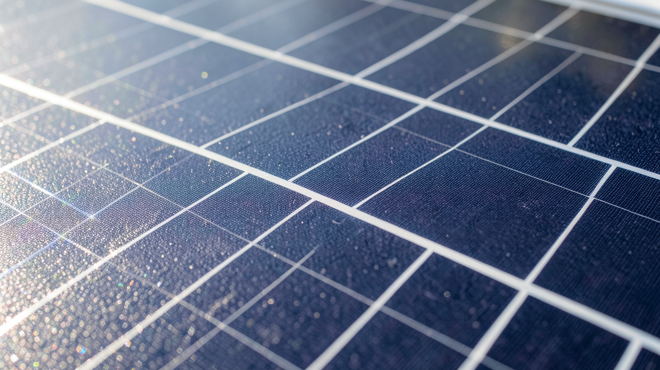panneau solaire 12 volts 200 watts montrant la structure technologique des cellules photovoltaïques