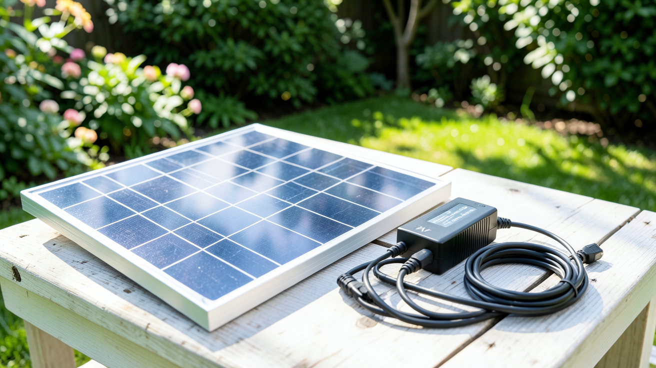 panneau solaire 12V avec batterie et kit complet pour installation autonome