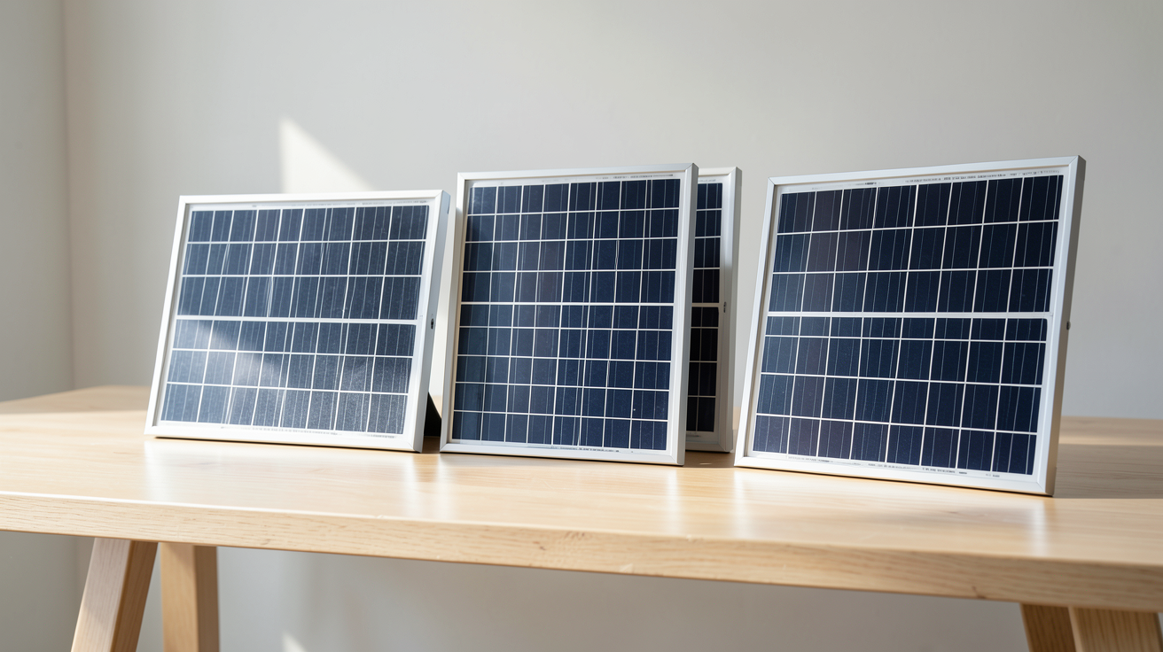 panneau solaire 12v pour clôture électrique présenté dans un tableau comparatif professionnel