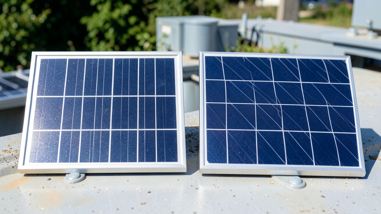 panneau solaire 175w comparant un modèle rigide et un modèle monocristallin de haute qualité