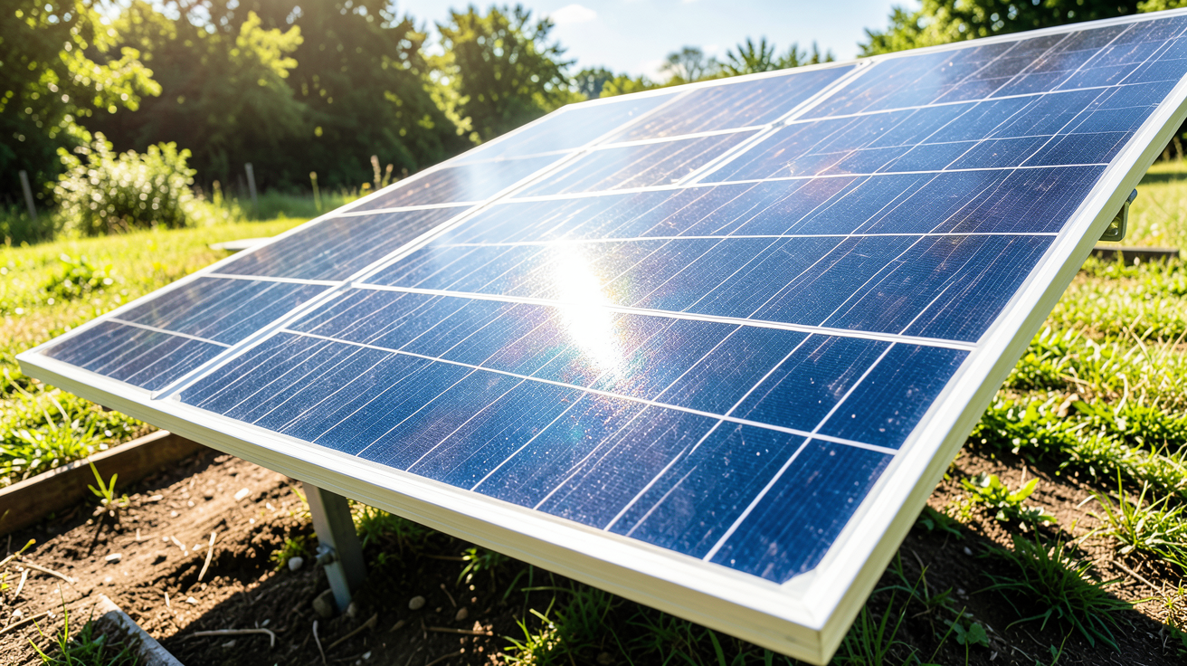 panneau solaire 175w captant l'énergie solaire pour une production optimale