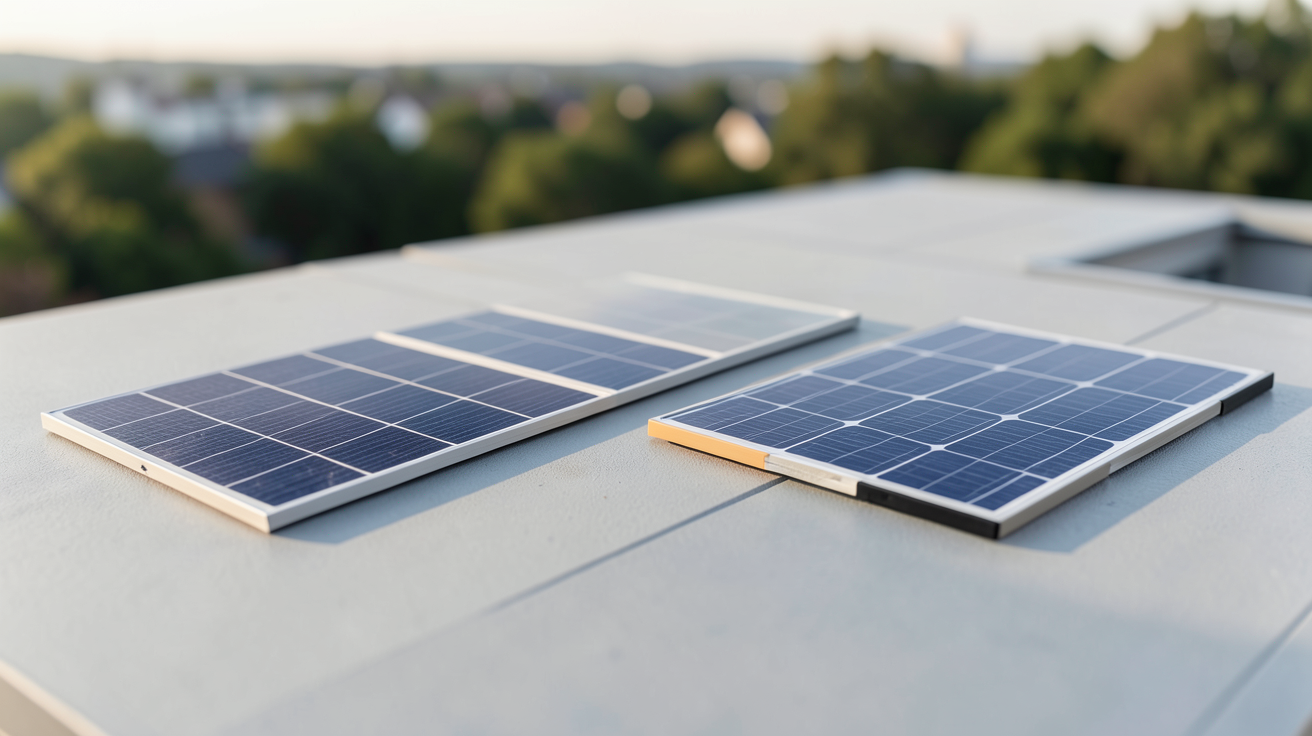 panneau solaire 2022 présentant les technologies photovoltaïques : silicium cristallin, couches minces, organiques et à concentration