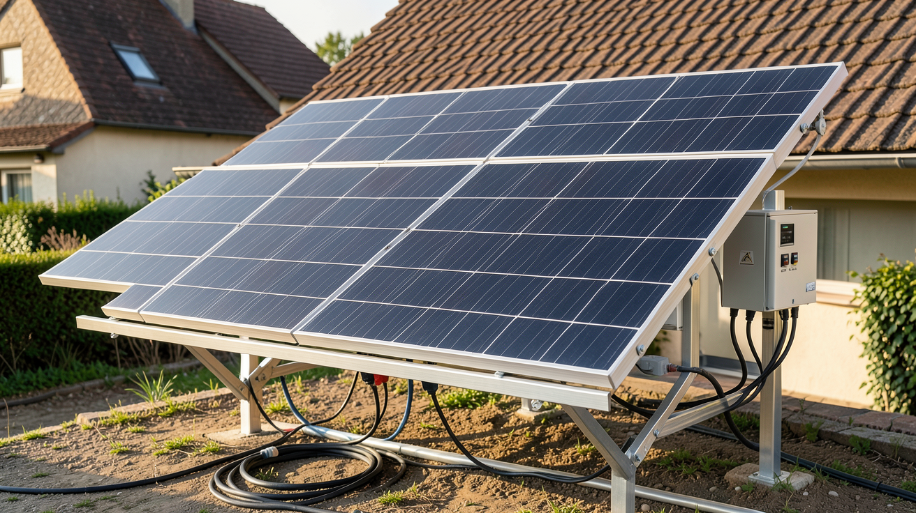 panneau solaire 220v 3000w installation d'un kit solaire complet avec onduleurs et câblage