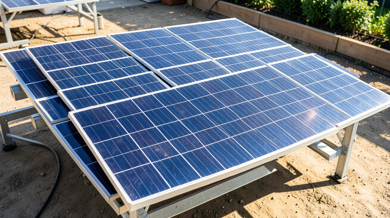 panneau solaire 350w présentant différents types de modèles photovoltaïques
