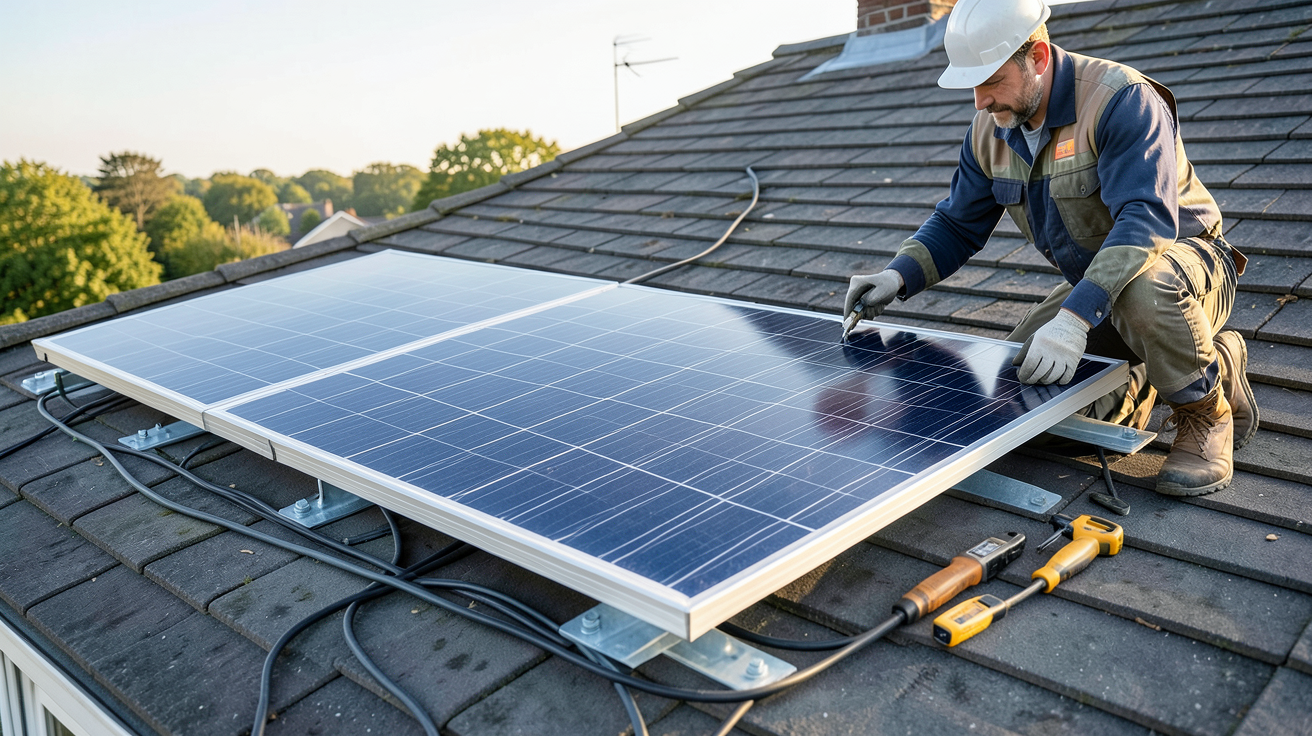 panneau solaire 400 watts prix guide d’installation pas à pas d’un panneau solaire 400W