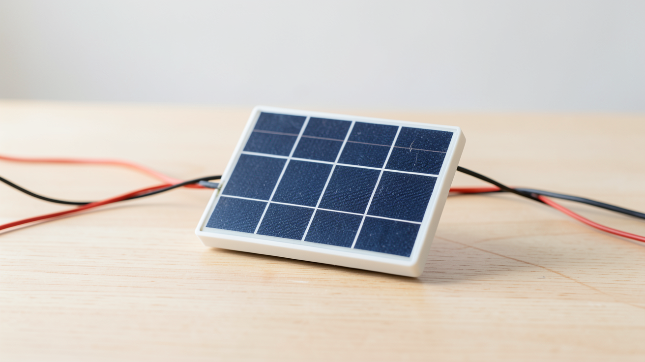 panneau solaire 5V pour projets DIY et objets connectés