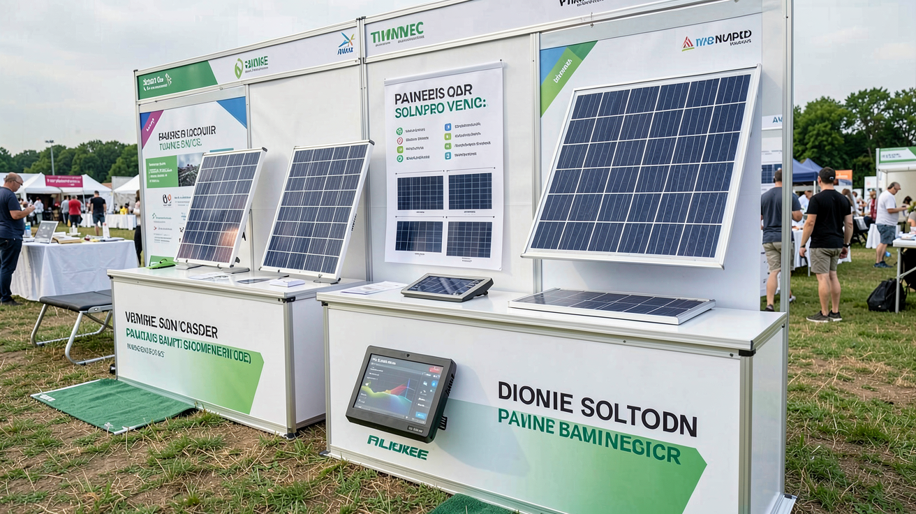 panneau solaire à vendre présentant différentes technologies disponibles sur le marché