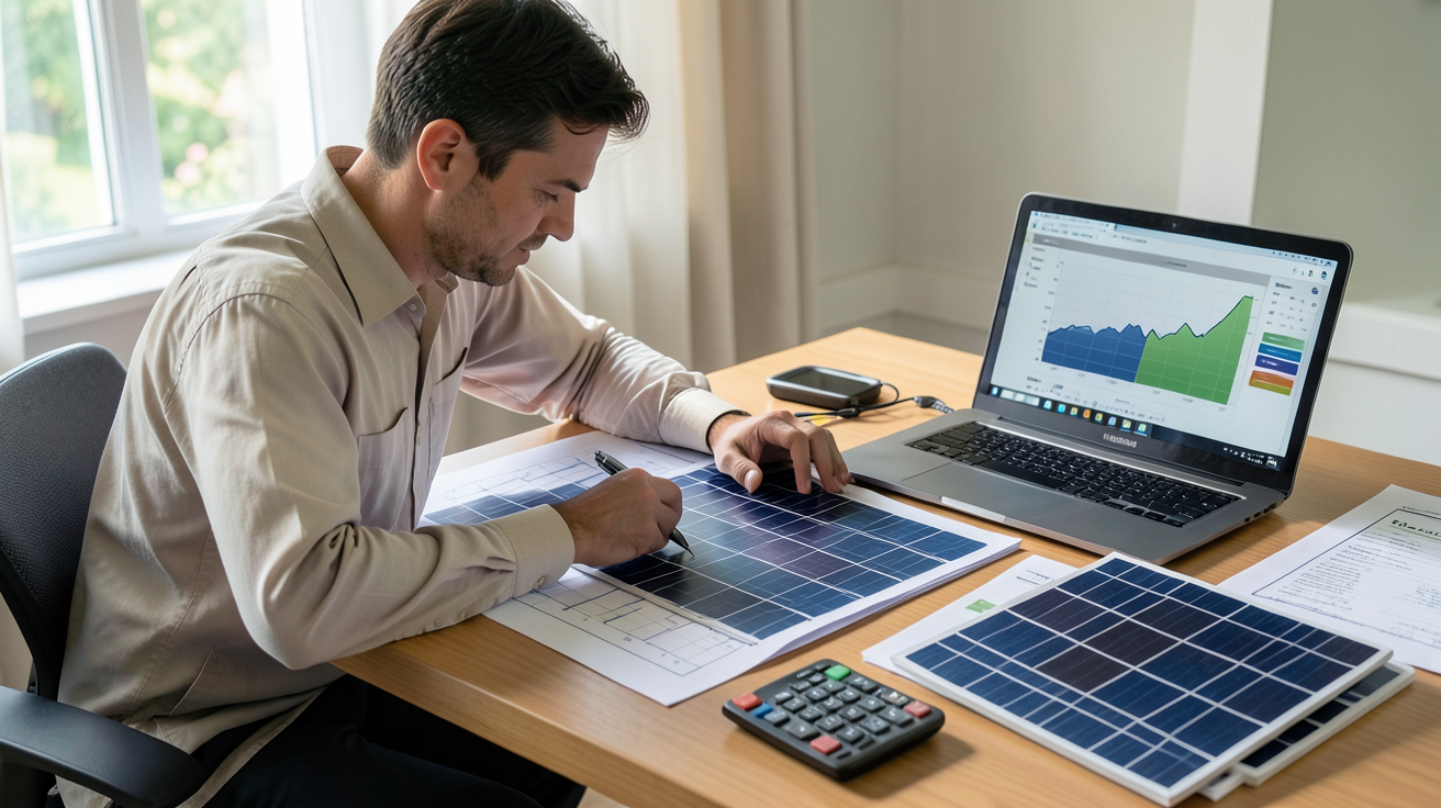 panneau solaire autoconsommation Leroy Merlin dimensionnement installation calcul technicien