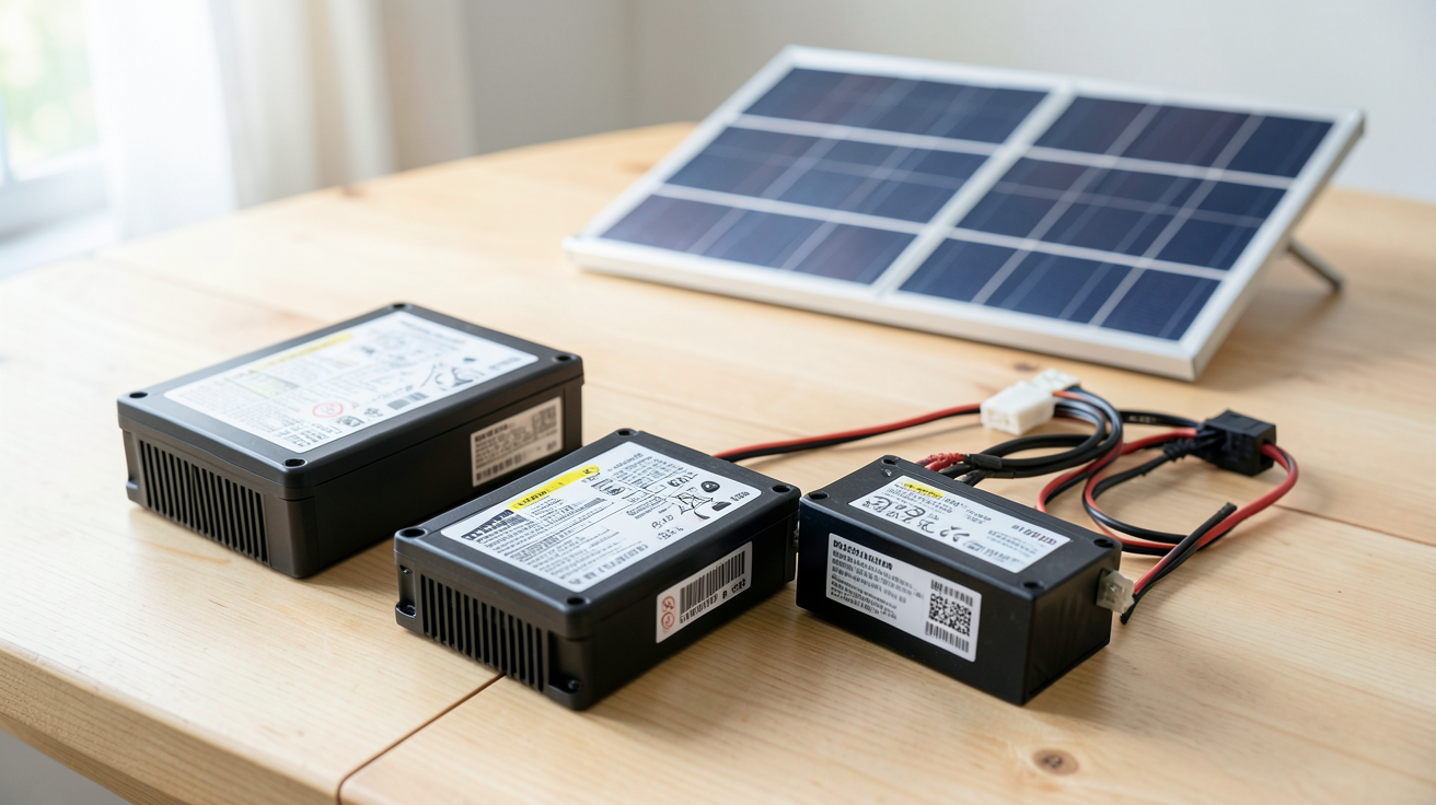 panneau solaire batterie de stockage différents types de batteries pour systèmes photovoltaïques