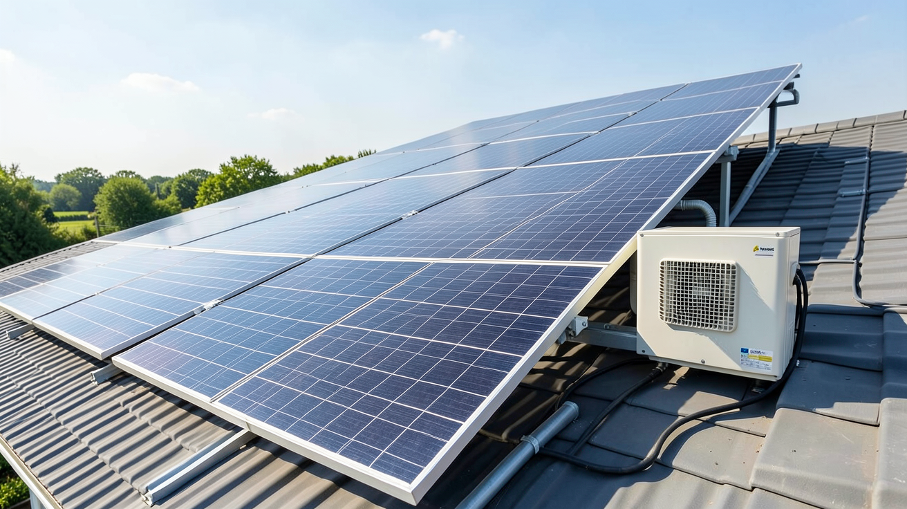 panneau solaire batterie onduleur montrant le calcul du besoin énergétique, choix de la puissance des panneaux, capacité de la batterie et taille de l'onduleur