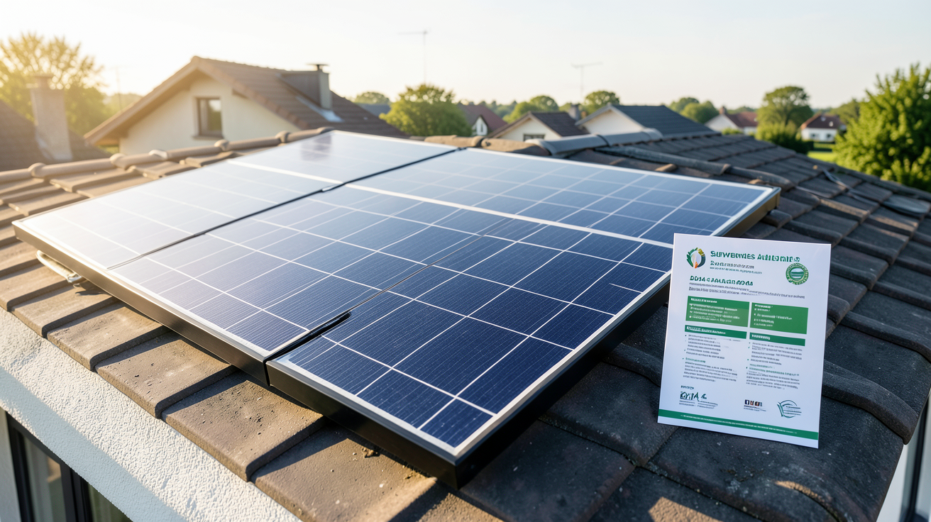 panneau solaire Beem Leroy Merlin avec document d'aides financières et subventions pour 2024