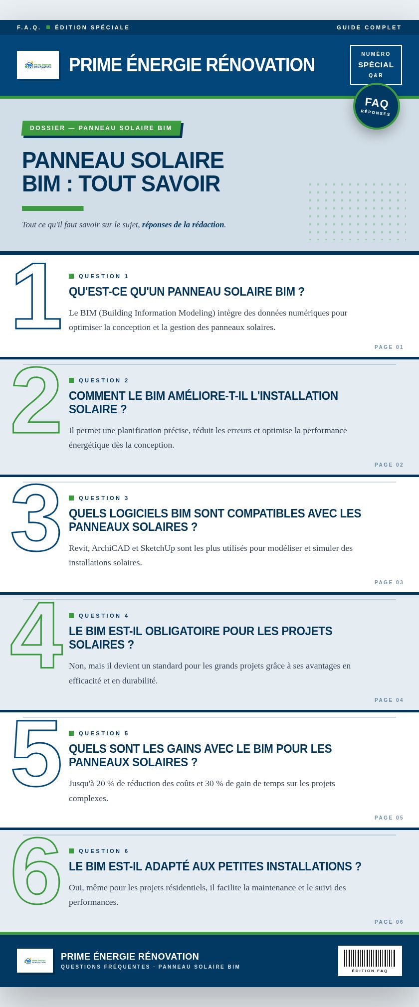 Infographie : Panneau solaire BIM : tout savoir