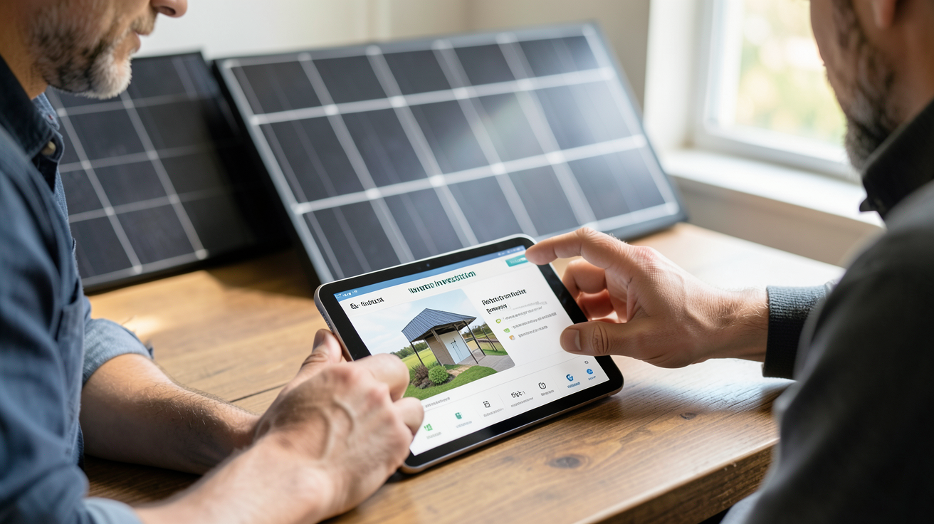 panneau solaire Black Friday calcul du retour sur investissement (ROI) par un professionnel