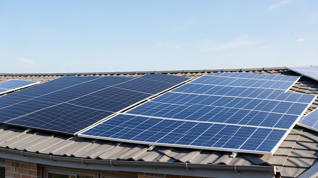 panneau solaire boulanger montrant différents types de panneaux solaires adaptés à une boulangerie