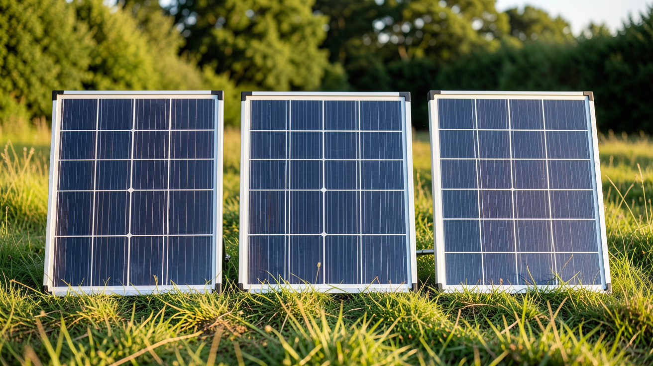 panneau solaire caravane présentant les différents types de panneaux solaires pour caravane