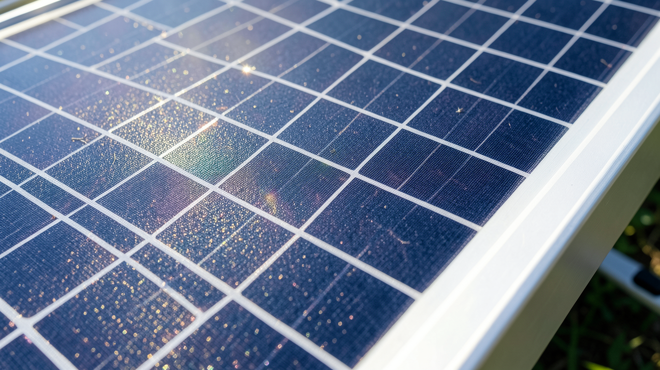 panneau solaire dualsun 500w montrant les détails de sa structure technique et de ses cellules