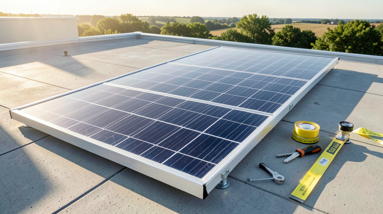 panneau solaire eau chaude piscine guide d'installation étape par étape avec outils de bricolage