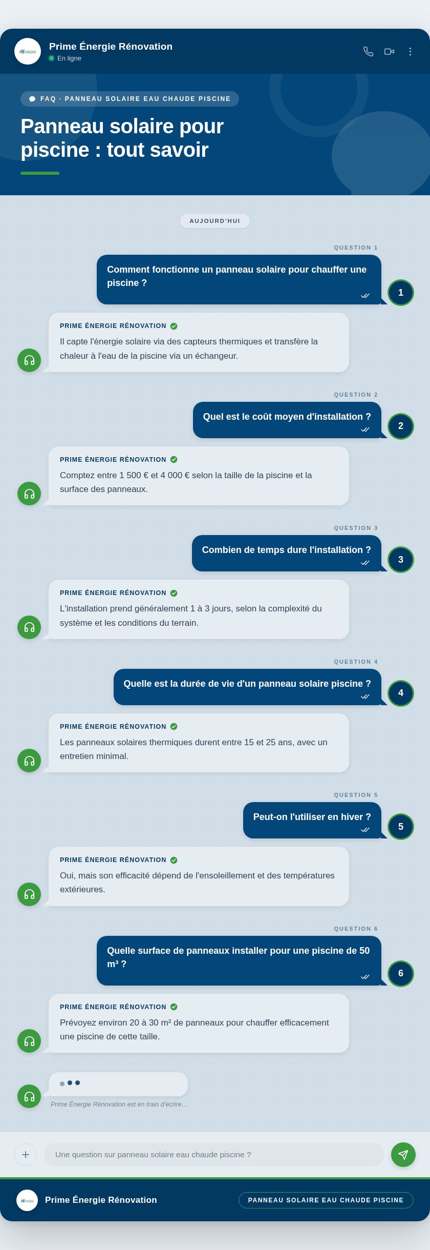 Infographie : Panneau solaire pour piscine : tout savoir