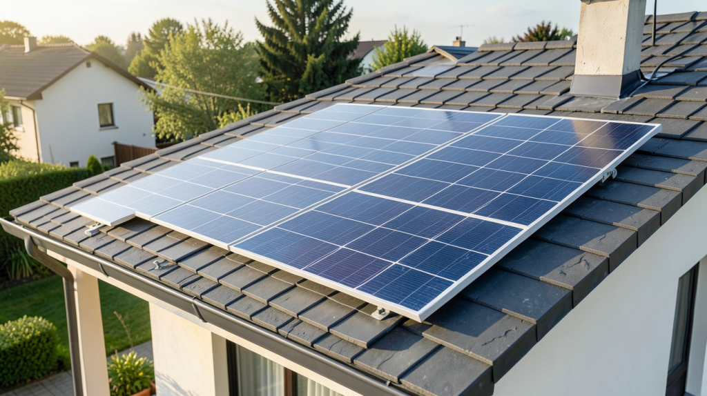panneau solaire eau chaude prix installation sur toit de maison individuelle