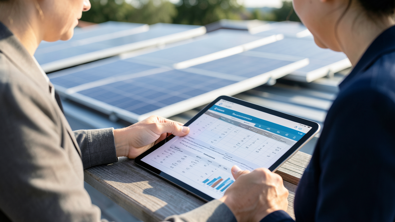 panneau solaire eau chaude sanitaire prix illustré par des documents d'aides financières et d'installation