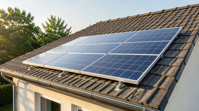 panneau solaire eau chaude sanitaire prix installation sur toit de maison individuelle