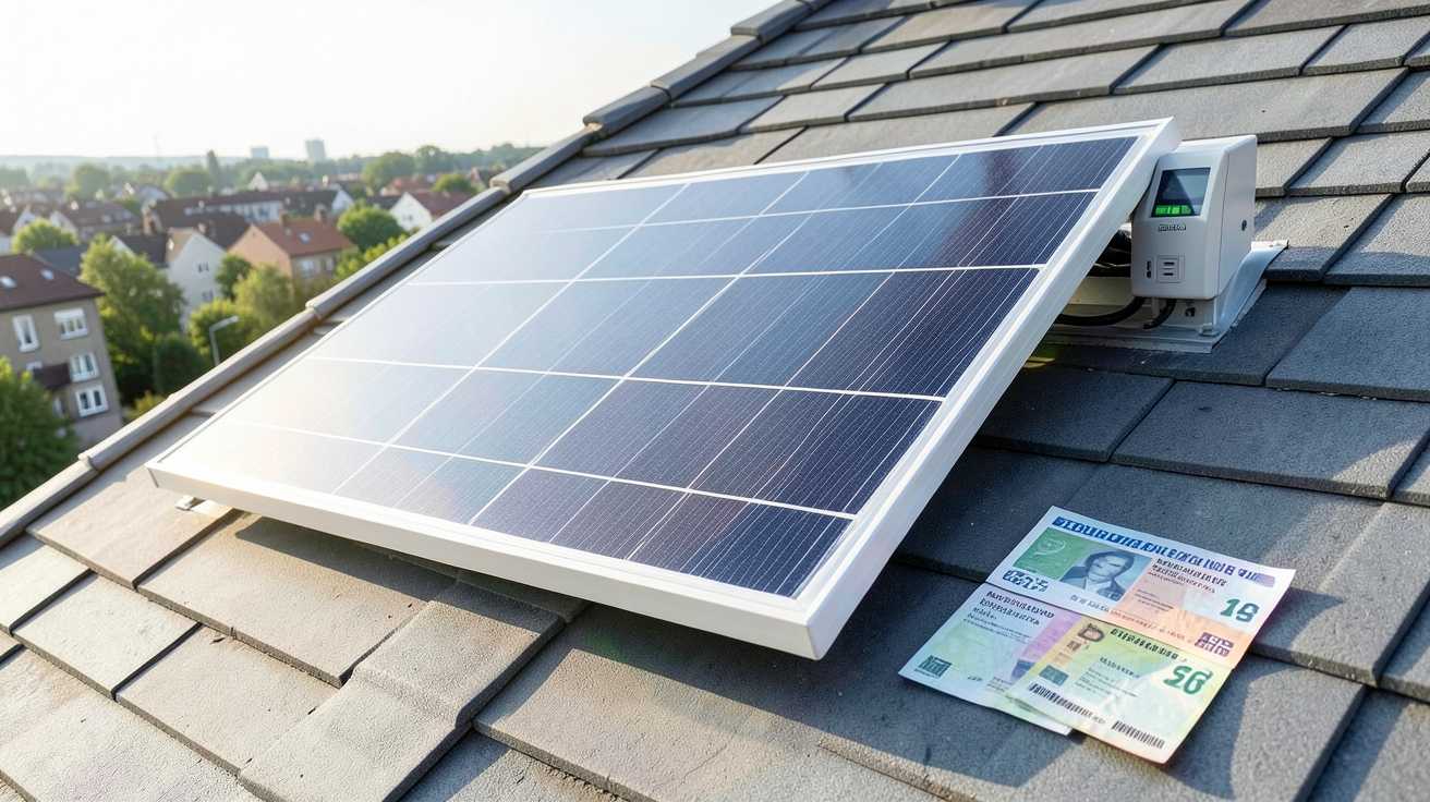 panneau solaire ECS prix retour sur investissement économies énergie avec compteur électrique et factures