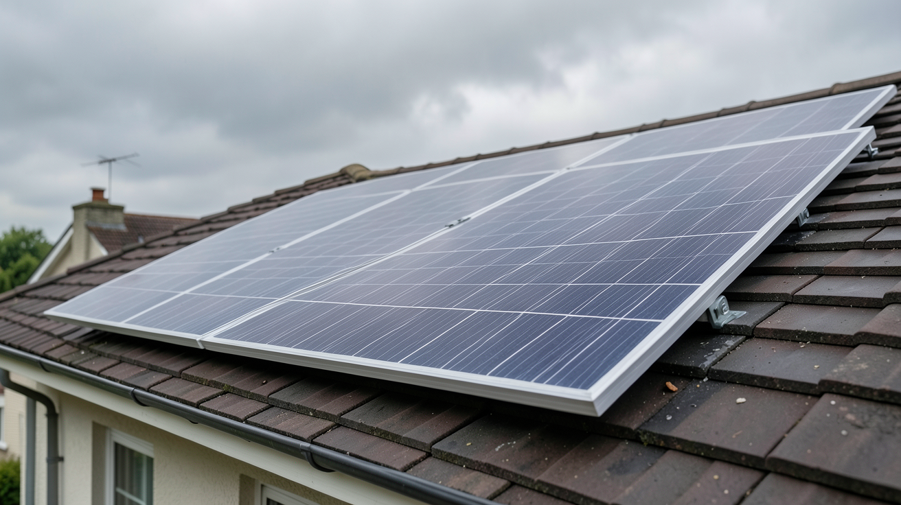 panneau solaire fonctionne sans soleil en produisant de l'énergie par temps couvert