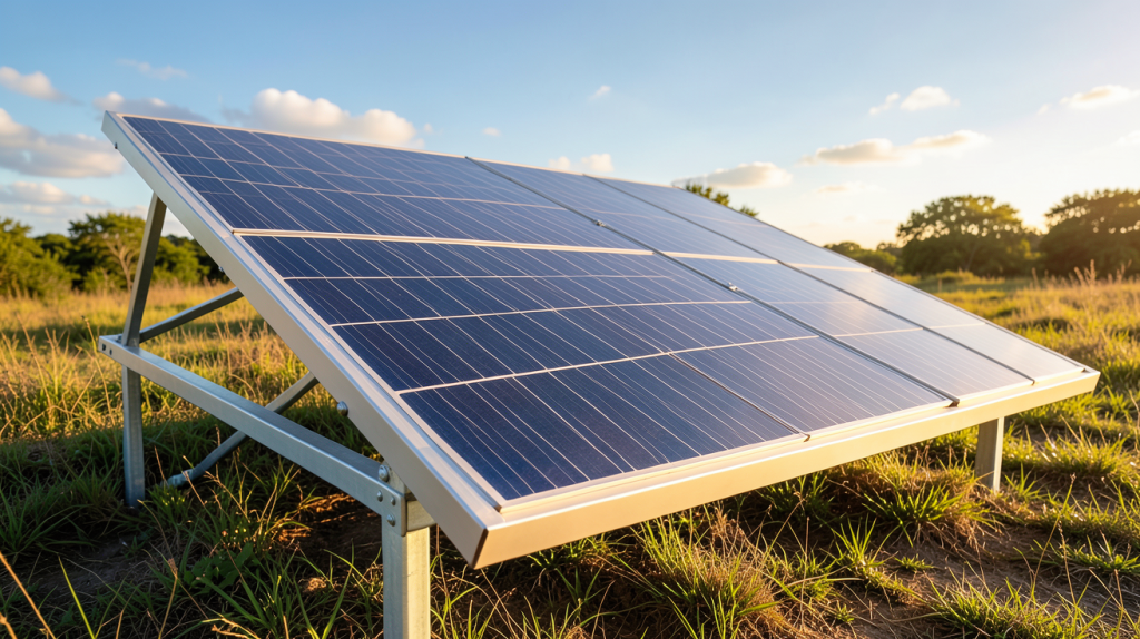 panneau solaire Goal Zero déployé en plein air lors d'une journée ensoleillée