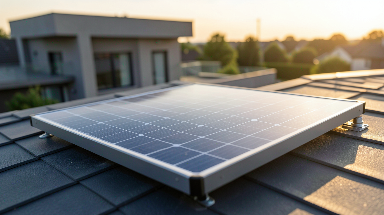panneau solaire gouvernement avec TVA à 5,5% et prime à l’autoconsommation photovoltaïque 2026 installé sur toit de maison