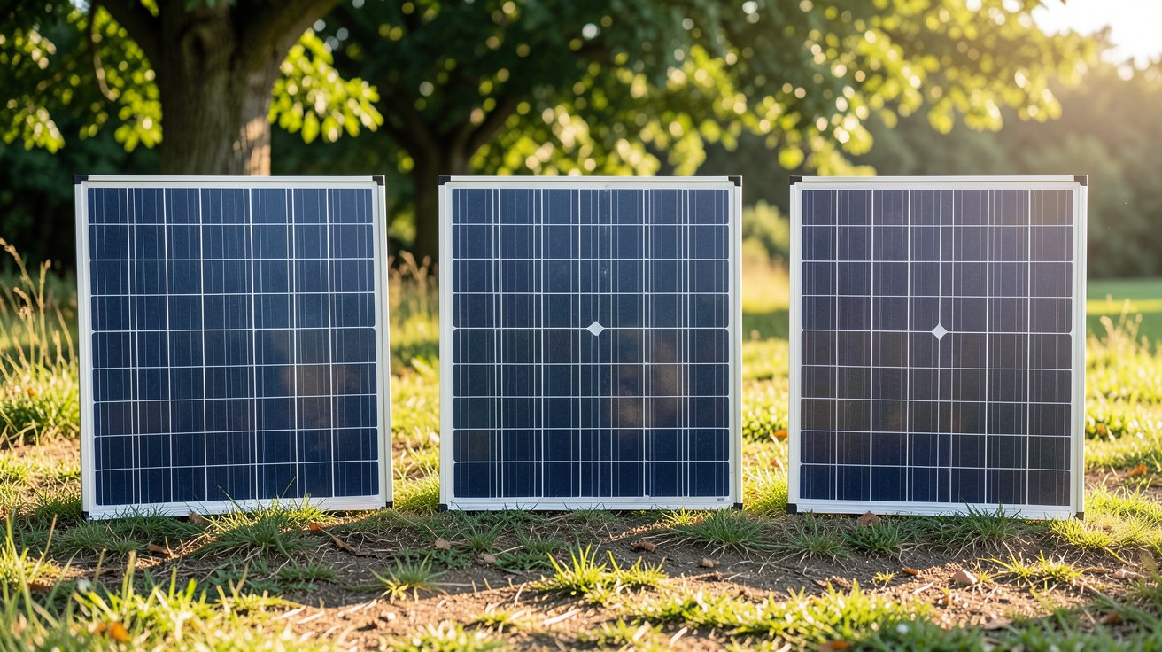panneau solaire hydrogène présentant trois technologies différentes de production d'hydrogène vert en 2024