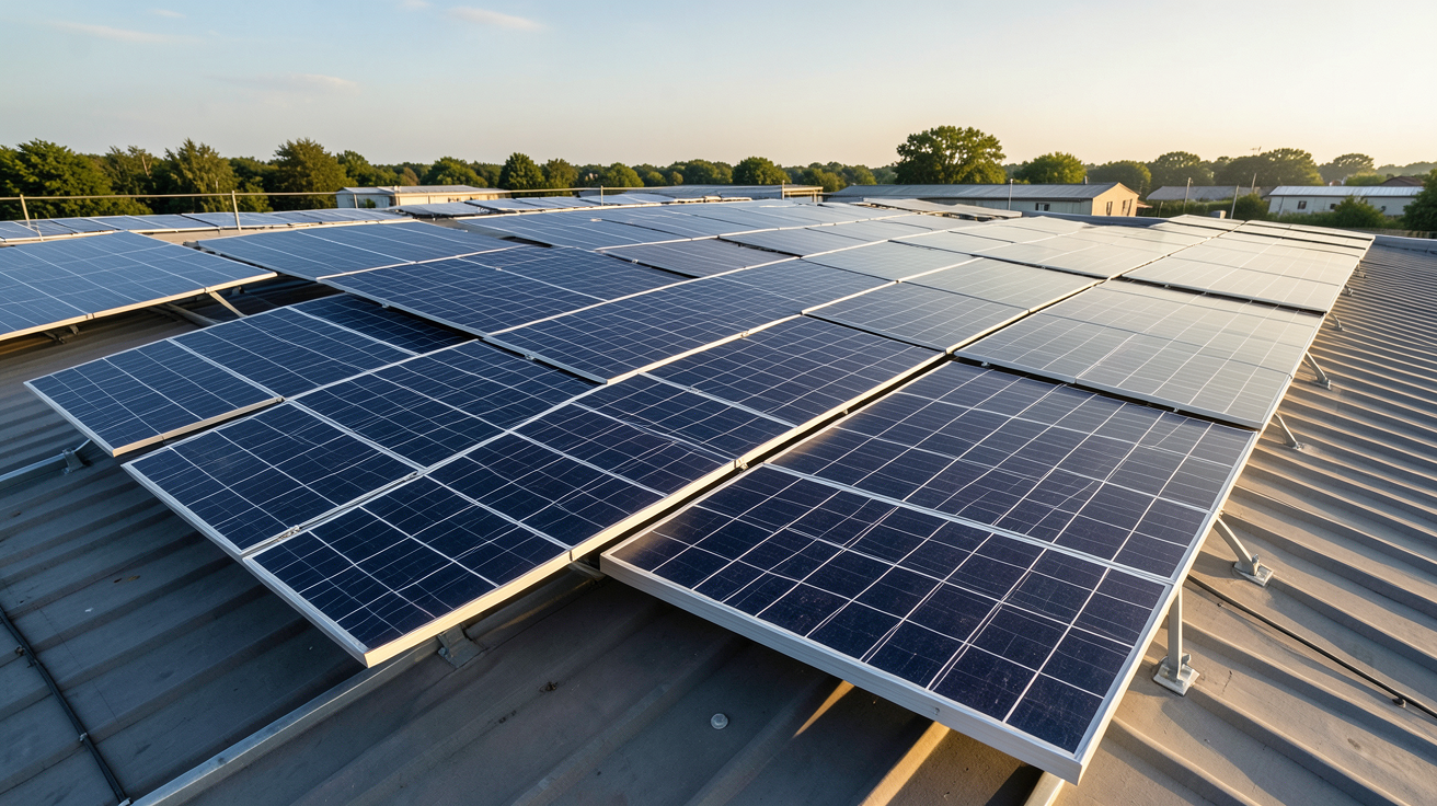 panneau solaire individuel prix comparaison technologies 2026 avec des panneaux monocristallins, polycristallins et bifaciaux en toiture