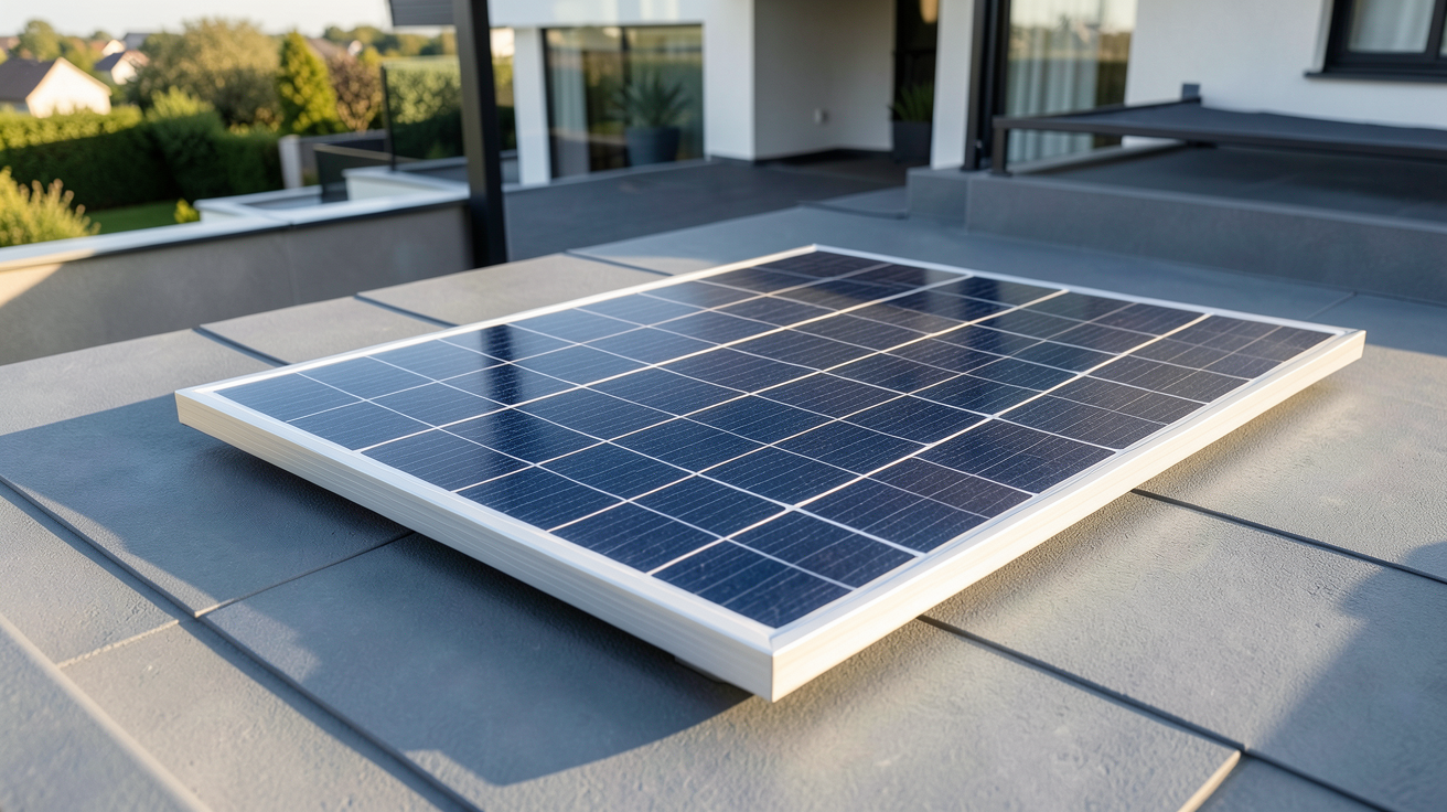 panneau solaire individuel prix moyen en 2026 installé sur un toit résidentiel