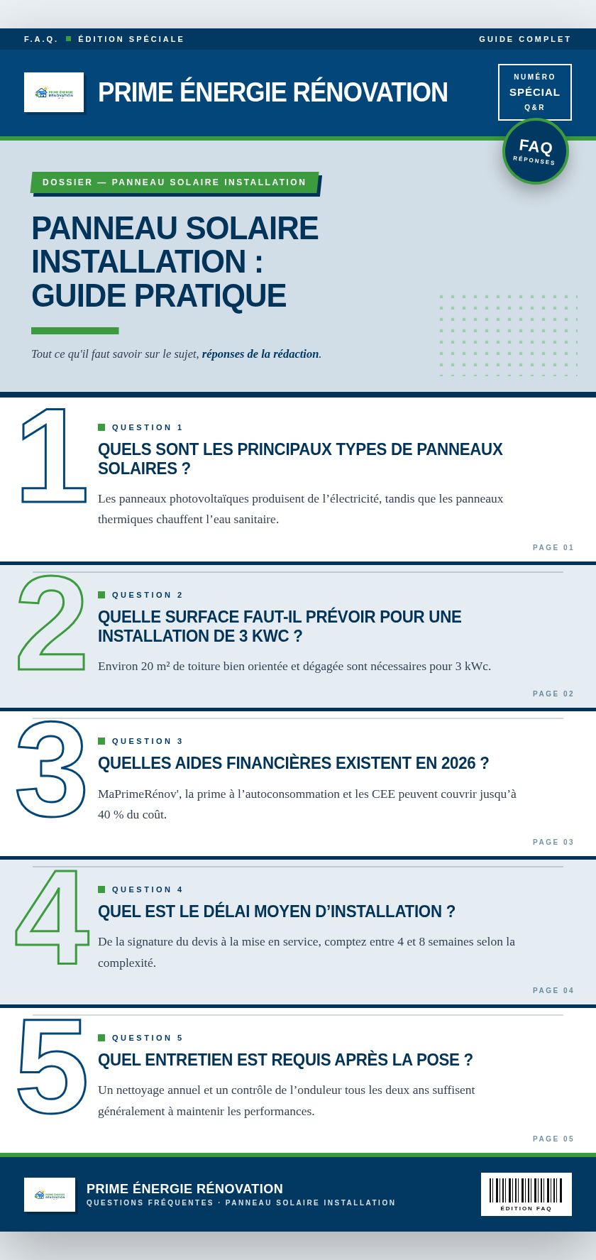 Infographie : Panneau solaire installation : guide pratique