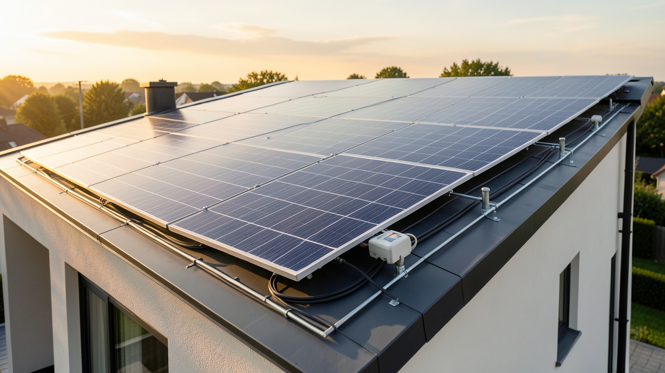 panneau solaire maison prix facteurs variation coût installation photovoltaïque sur toit moderne