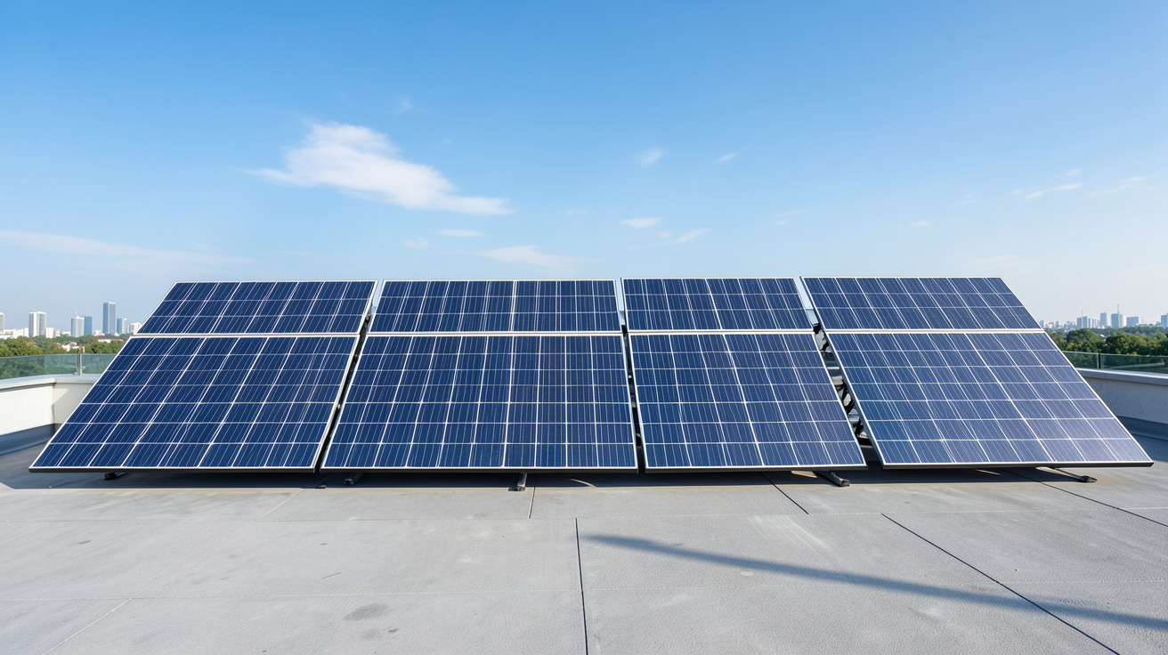 panneau solaire panneau photovoltaique comparatif des marques 2025 présentant plusieurs panneaux sur un toit