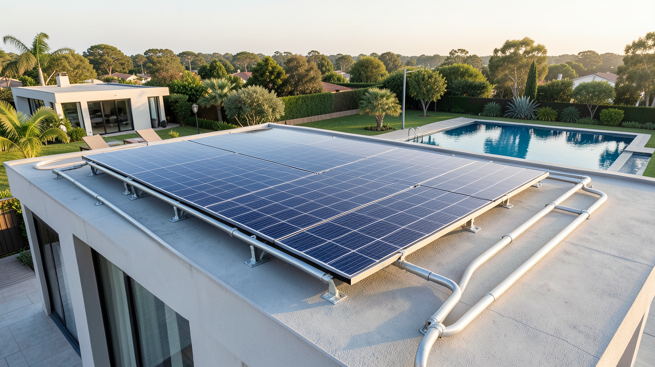 panneau solaire piscine 50m3 parmi les meilleures marques 2024 en France