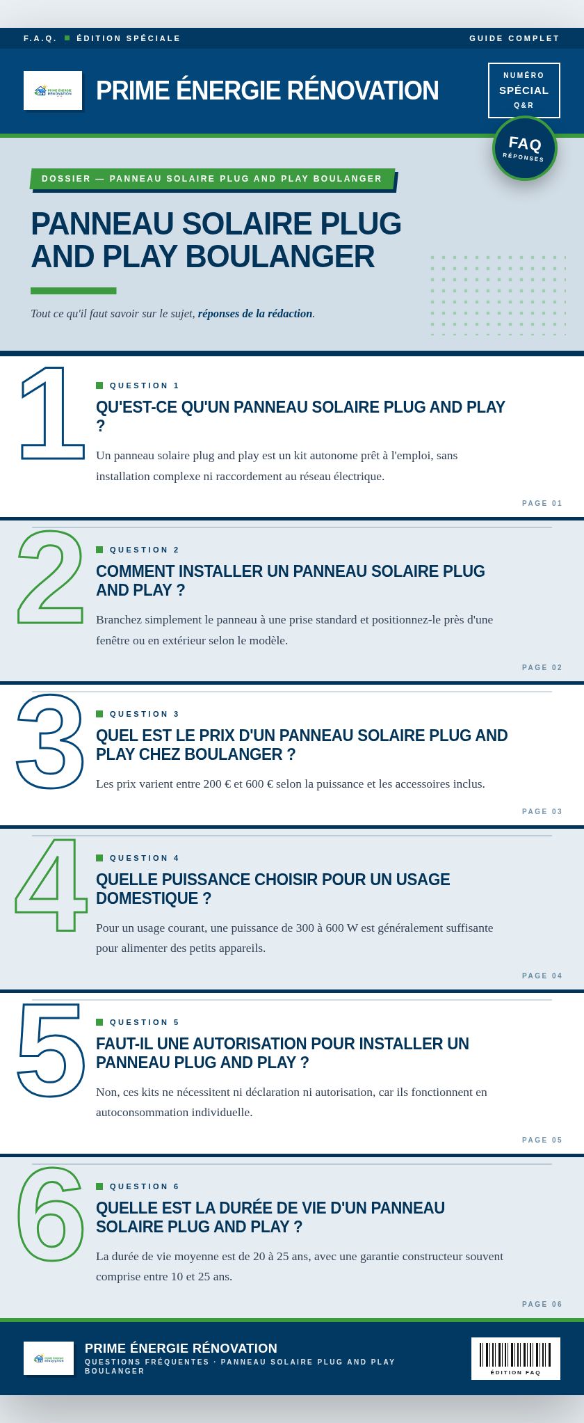 Infographie : Panneau solaire plug and play Boulanger