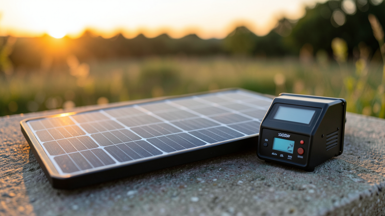 panneau solaire portable 1000w faisant partie d'un kit solaire comparatif détaillé