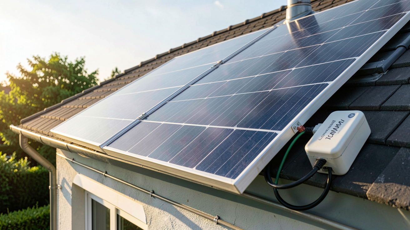 panneau solaire pour batterie utilisé pour le dimensionnement d'une installation photovoltaïque sur une maison