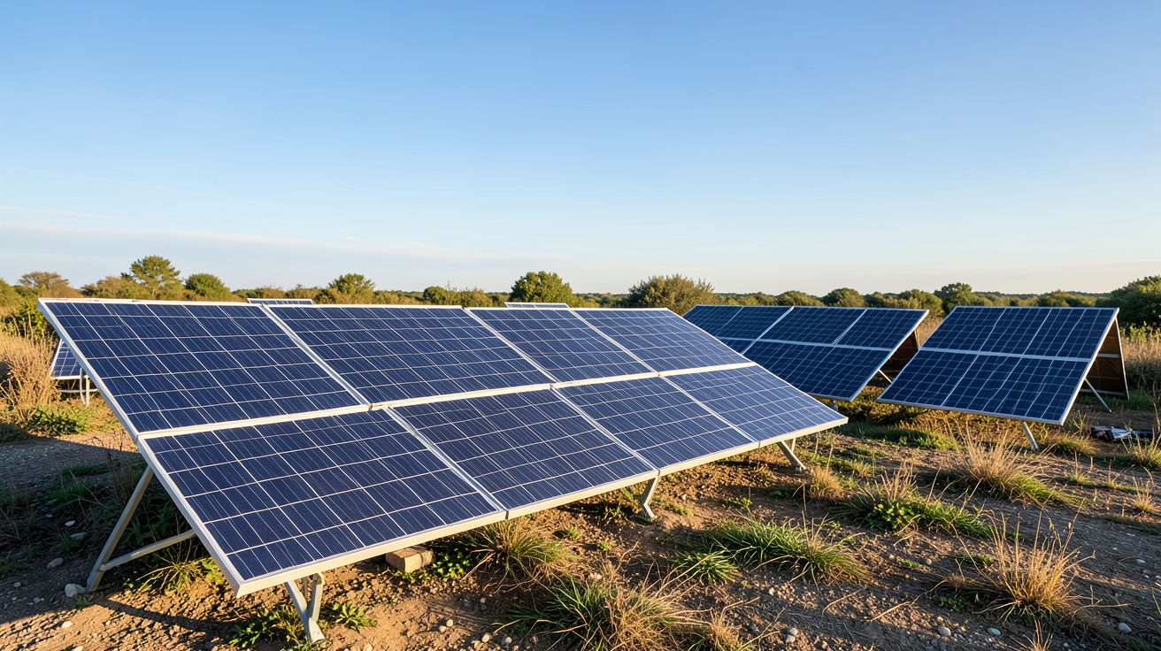 panneau solaire pour camping montrant différents types adaptés aux besoins des campeurs