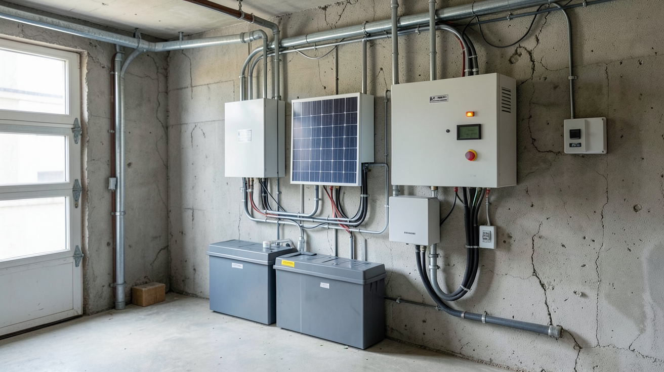 panneau solaire stockage solutions 2024 : kit de batteries lithium-ion et onduleur intelligent pour stockage d'énergie solaire