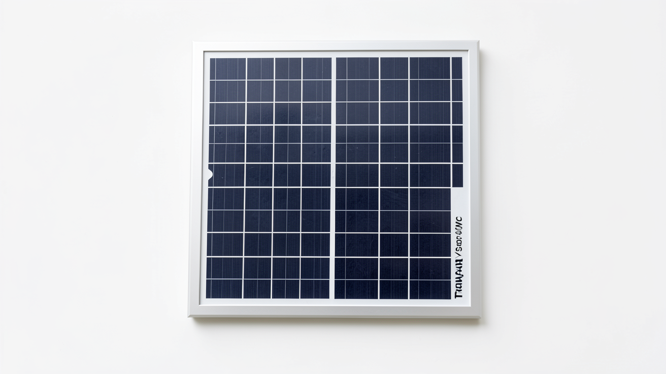 panneau solaire Trina Solar Vertex S 405Wc posé sur un fond blanc immaculé