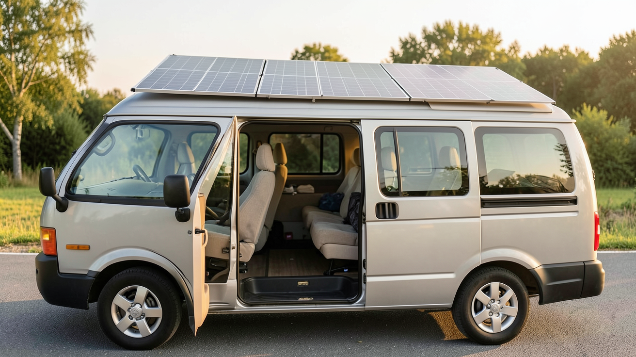 panneau solaire van aménagé calcul de la puissance nécessaire
