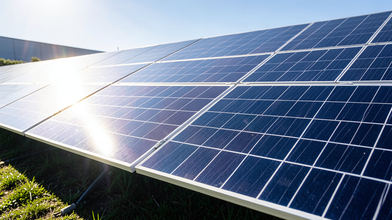 panneau systovi haute performance illustrant les technologies R-Volt et R-Sun