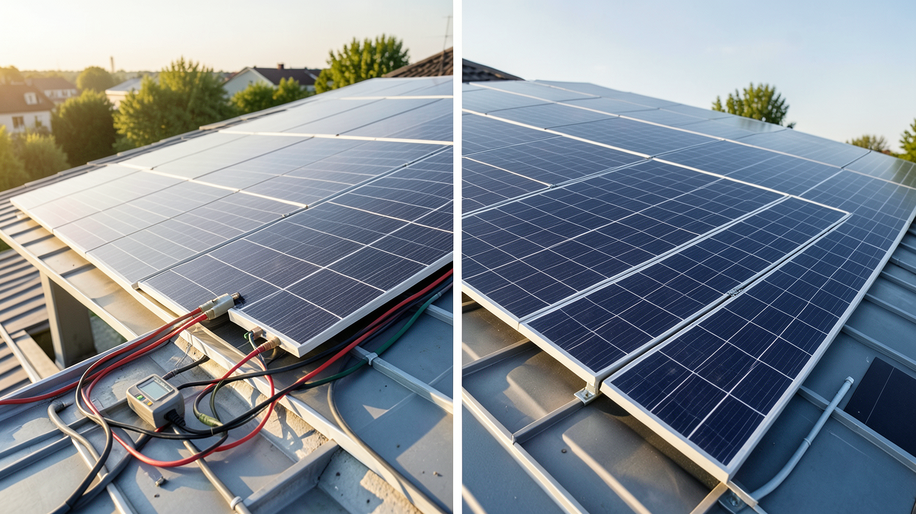 panneaux photovoltaïque autoconsommation installation DIY ou professionnelle sur un toit