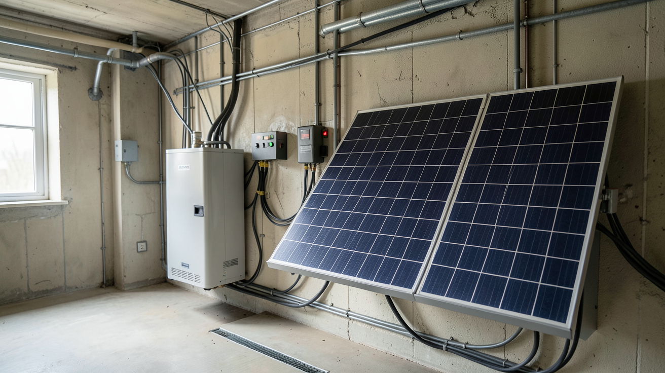 panneaux photovoltaique batterie pour le dimensionnement selon la production et la consommation